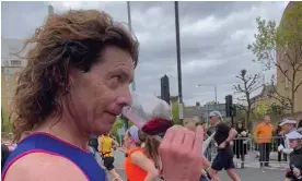  ?? Tom Gilbey/PA ?? London Marathon runner wine challenge goes viral. Photo: Tom Gilbey/PA Wire Photograph: