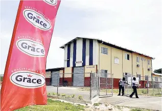  ??  ?? The Hounslow Food Processing and Packaging Facility, run by GK Foods in St Elizabeth. GraceKenne­dy is setting up a 110-acre agro park nearby to feed the plant with supplies.