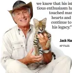  ?? AP FILES ?? Jack Hanna