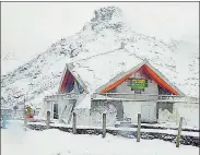  ?? ANI ?? A view of Hemkund Sahib shrine in Chamoli district.