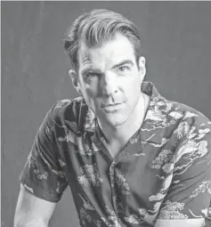  ?? ROBERT DEUTSCH/ USA TODAY ?? Zachary Quinto, who took on the role of a young Spock in the “Star Trek” films, is tackling another project from Leonard Nimoy’s legacy: host of the History Channel’s revival of “In Search Of.”