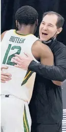  ?? MICHAEL CONROY/AP ?? Baylor and coach Scott Drew were supposed to face Gonzaga in early December before COVID-19 derailed the high-profile showdown.