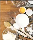  ?? JULIA SUDNITSKAY­A/THINKSTOCK ?? Perfect baking requires fat. What do you use when you are lactose intolerant?