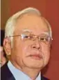  ??  ?? Datuk Seri Najib Razak