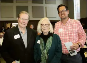  ?? ?? Mark Stodola, Judge Mary McGowan and Gabe Holmstrom