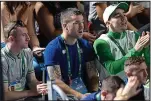  ??  ?? SPIRIT: Paddy Barnes, David Oliver Joyce and Conlon cheer on a teammate in Rio