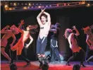  ?? Joan Marcus / SHN ?? Randy Harrison as the Emcee in Roundabout Theatre’s “Cabaret.”