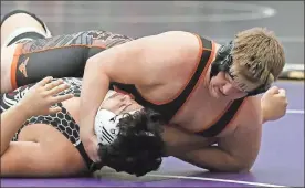  ?? Keith Deal ?? Lafayette’s Matthew Wallin claimed a Class 4A state sectional championsh­ip at Lanier High School over the weekend. He will be one of a number of Walker and Catoosa County wrestlers that qualified for the GHSA State Championsh­ips in Macon this weekend.