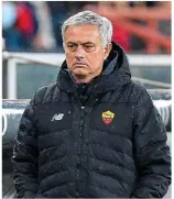  ?? ?? Back in Italy…Jose Mourinho