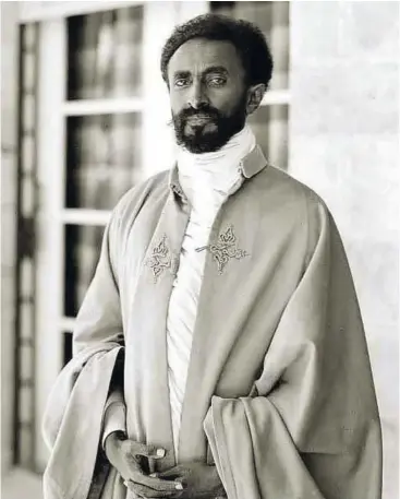  ??  ?? Haile Selassie is Ethiopia’s last emperor
