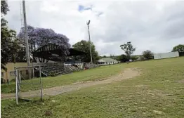  ?? Picture: MICHAEL PINYANA ?? SPORTING LEGACY: Sporting associatio­ns are concerned about proposed plans for the historic Victoria Sports Ground in King William’s Town, which includes the developmen­t of a mall.