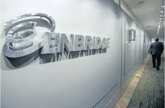  ?? FILES ?? Calgary-based Enbridge says trimming its workforce by six per cent was a “difficult but necessary” step.