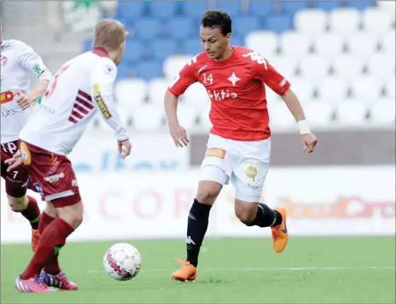  ?? FOTO: MIKKO STIG / LEHTIKUVA ?? NYCKELSPEL­ARE. Youness Rahimi har hört till de bärande krafterna under IFK:s ligasäsong.