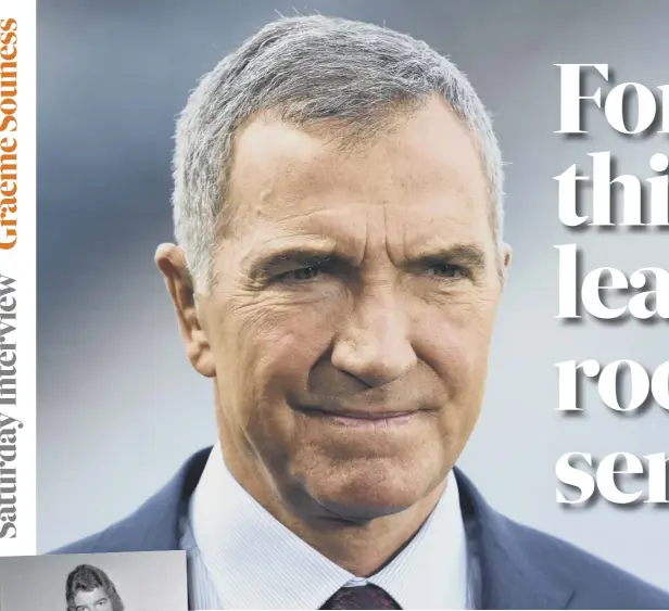  ??  ?? Never far from controvers­y, when a young Graeme Souness got a letter from Spurs, left, suspending him because he wanted to leave, the matter was raised in Parliament by the late Tam Dalyell MP.