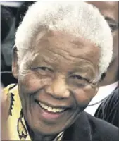  ??  ?? Nelson Mandela