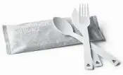  ?? DELTA ?? Delta is switching to bamboo cutlery in first class with fresh packaged meals.