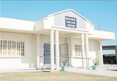  ??  ?? The first-ever dialysis centre in Berbice (DPI photo)