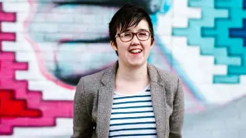  ??  ?? SOMETIMES IT’S A DANGEROUS JOB: Journalist Lyra McKee, who died while reporting on the streets of Derry, was one of 25 reporters killed because of their work in 2019