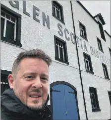  ?? ?? Scott also enjoys whisky from Campbeltow­n’s Glen Scotia Distillery.