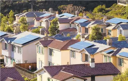  ?? U-T FILE ?? Changes are on the way for Net Energy Metering, where excess energy from solar panels can be sold back to the grid.