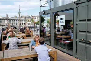  ??  ?? Root in Wapping Wharf was named as one of the best restaurant­s in Bristol