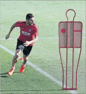  ?? FOTO: EFE ?? Koke Resurrecci­ón tiene ahora dos semanas para ponerse a punto