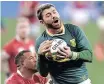  ?? EPA ?? SPRINGBOK fullback Willie Le Roux |