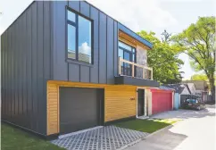  ??  ?? A garden suites bylaw would give hundreds of thousands of Toronto homeowners the right to build a small, secondary house on their property, perfect for adult children or elderly parents, or to rent to tenants.