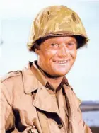  ?? ArcHIVo ?? Vic Morrow fue también conocido por su paso por la televisión con la serie ‘Combat!’, de los años 60..Foto: