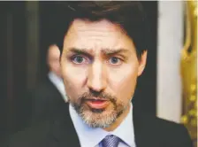  ?? BLAIR GABLE/REUTERS FILES ?? Years of inept policy under PM Justin Trudeau has put Canada in a troubling spot, writes Martin Pelletier.