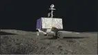  ?? NASA / Contribute­d photo ?? A new rover like that shown could could roam the moon’s south pole in 2022.