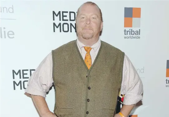  ?? GETTY IMAGES/FILES ?? The best way to respond to the allegation­s against chefs such as Mario Batali is to not eat at their restaurant­s, says Lesley Chesterman.