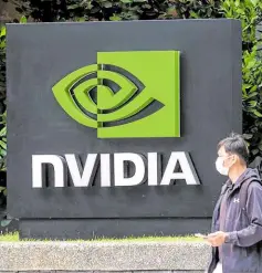  ?? —REUTERS ?? CODE AND CHIPS American titan Nvidia wants to have a manufactur­ing hub in the Southeast Asian country.