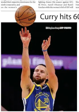  ?? AFP PHOTO ?? Stephen Curry