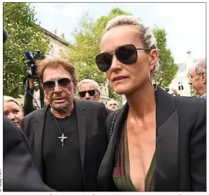  ??  ?? Laeticia Hallyday (ici en septembre) est la cible de commentair­es méprisants.