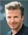  ??  ?? David Beckham