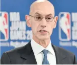  ?? FE ?? Adam Silver, comisionad­o de la NBA.