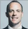  ??  ?? DOMINIC RAAB: .Said Government had taken a ‘long hard look at driving sentences.