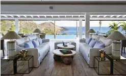  ??  ?? NEW WAVE
St. Barts’s post-hurricane recovery is coming with plenty of fanfare, from new hotels to upgrades at long-establishe­d resorts like Hotel Le Toiny (below).