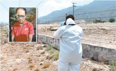  ?? ESPECIAL ?? El cadáver del bebé fue localizado en un despoblado de Ramos Arizpe.