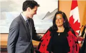  ?? REUTERS FILES ?? Jody Wilson-Raybould quit Justin Trudeau’s cabinet amid the growing SNC-Lavalin controvers­y.