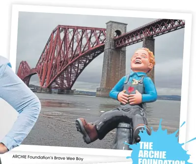  ??  ?? ARCHIE Foundation’s Brave Wee Boy