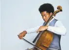  ?? Lars Borges ?? British cellist Sheku KannehMaso­n