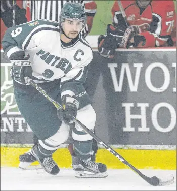  ?? FILE ?? Brent Andrews is returning to the UPEI Panthers lineup for his fifth season.