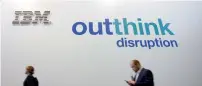  ?? — Reuters ?? Companies like IBM and Microsoft Corp are making the transition to cloud services to cash in on the new technologi­es.