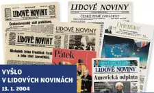  ?? ?? VYŠLO
V LIDOVÝCH NOVINÁCH 13. 1. 2004