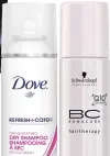  ??  ?? Townsend always sprays bobby pins with dry shampoo before putting them in hair. “It creates friction so they don’t slip out.” Dove Refresh + Care Invigorati­ng Dry Shampoo ($4.99). To add volume, roughly dry hair, twisting sections with fingers. Try...