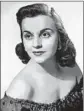  ?? AUSTEN FIELD PHOTOGRAPH­Y ?? Carmelita Pope when she was hostess of a new show on WGN-TV in 1954.