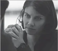  ?? STXFILMS ?? Lauren Cohan stars as Alice Kerr in the heart-stopping Mile 22.