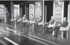  ??  ?? El pasado fin de semana se realizó un debate presidenci­al organizado por El Comercio.